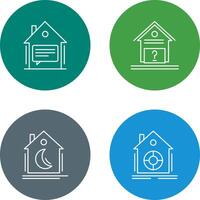 Message and Unknown Icon vector