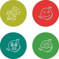 Drunk and Poppers Icon vector