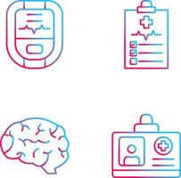 Oximeter and Medical Icon vector