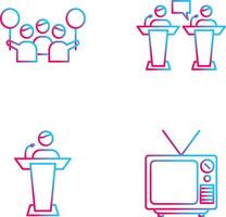 Protest and Debate Icon vector