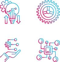 Analysis and Setting Icon vector