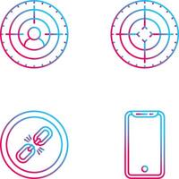 Goal and Target Icon vector