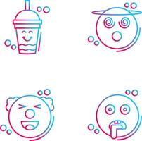 Drink and Dizzy Icon vector