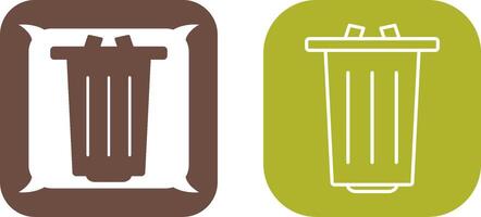 Garbage Icon Design vector