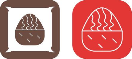 Cream Muffin Icon Design vector