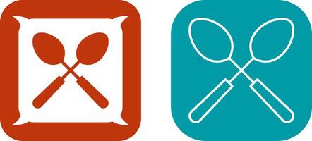 Spoons Icon Design vector