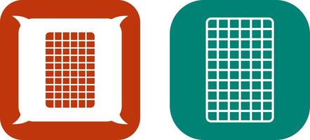 Card Backwards Icon Design vector