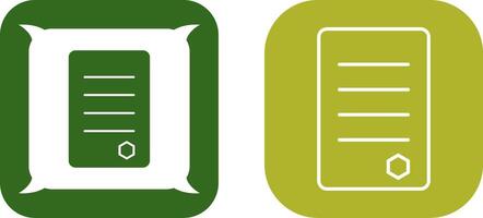 Unique Reports Icon Design vector