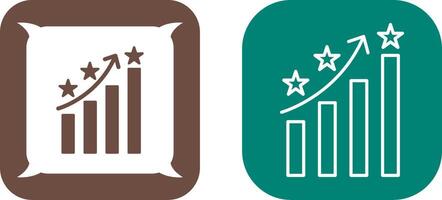 Unique Reputation Management Icon Design vector