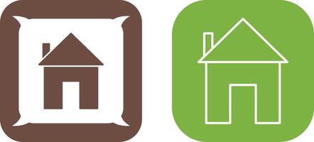 Unique Homepage Icon Design vector