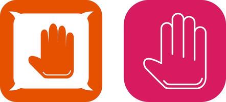 Unique Hand Tool Icon Design vector
