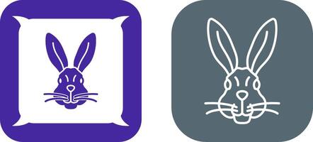 Rabbit Icon Design vector