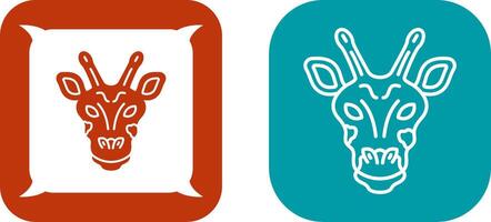 Giraffe Icon Design vector