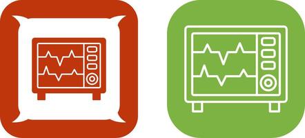 Heart Rate Monitor Icon Design vector