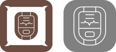 Oximeter Icon Design vector