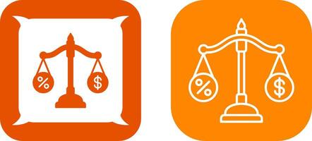 Scale Icon Design vector