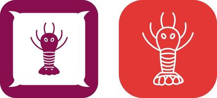 Lobster Icon Design vector