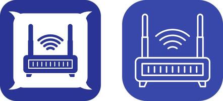 Wifi Router Icon Design vector