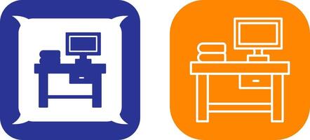 Table Icon Design vector