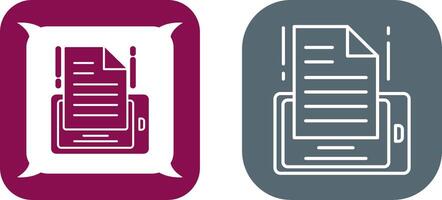 Test Icon Design vector