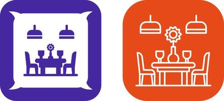 Table Icon Design vector