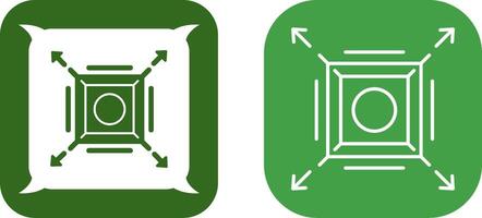 Maximize Icon Design vector