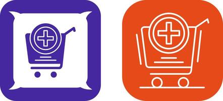 Add to Cart Icon Design vector