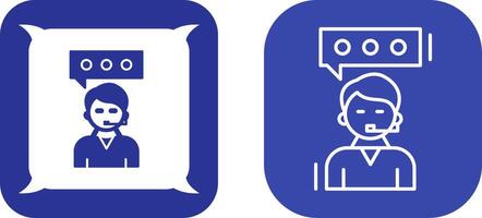 Client Service Icon Design vector