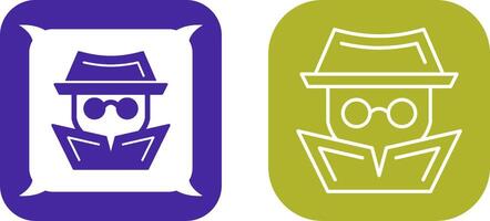 Hacker Icon Design vector