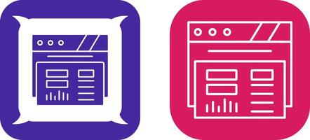 Dashboard Icon Design vector