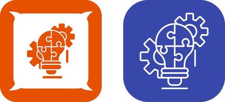 Problem Solving Icon Design vector