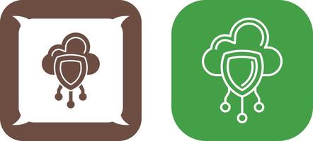 Data Protection Icon Design vector