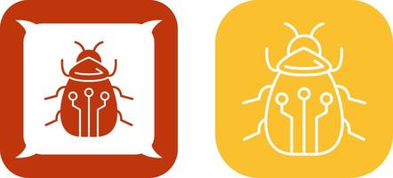 Bug Icon Design vector