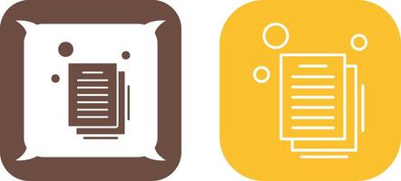 Document Icon Design vector