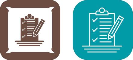 Check List Icon Design vector