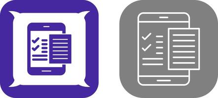 Check List Icon Design vector