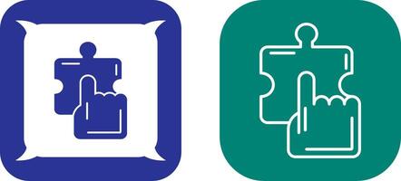 Quick Selection Icon Design vector
