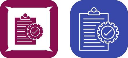 Check List Icon Design vector