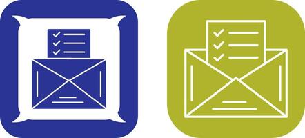 Check List Icon Design vector