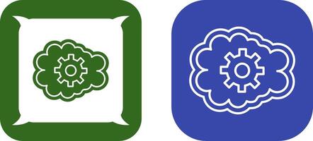 Mental Control Icon Design vector