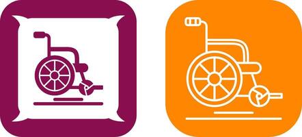 Wheel Chair Icon Design vector