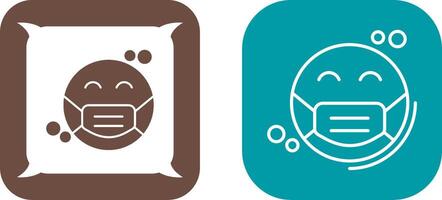 Mask Icon Design vector