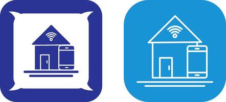Home Automation Icon Design vector