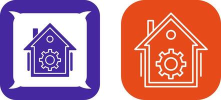 Home Automation Icon Design vector