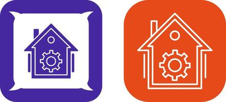 Home Automation Icon Design vector