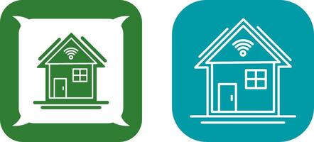 Smart Home Icon Design vector