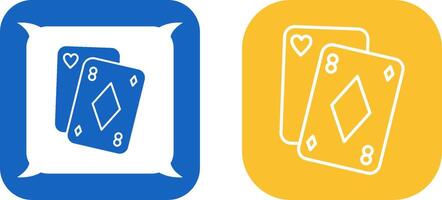 Poker Icon Design vector