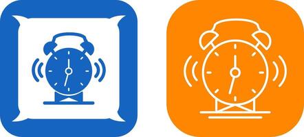 diseño de icono de reloj de alarma vector