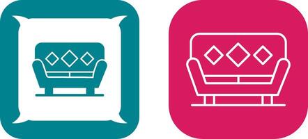 Sofa Icon Design vector