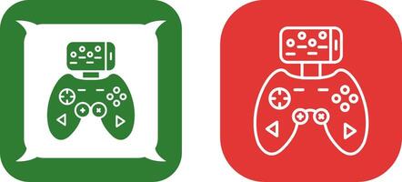 juego controlador icono diseño vector